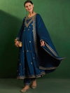 Simran By Nsf Pure Vichitra Silk  With Embrodeiry Work Kurti With Bottom Dupatta Wholesale Suppliers In Mumbai